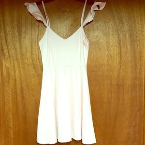 Baby pink summer dress